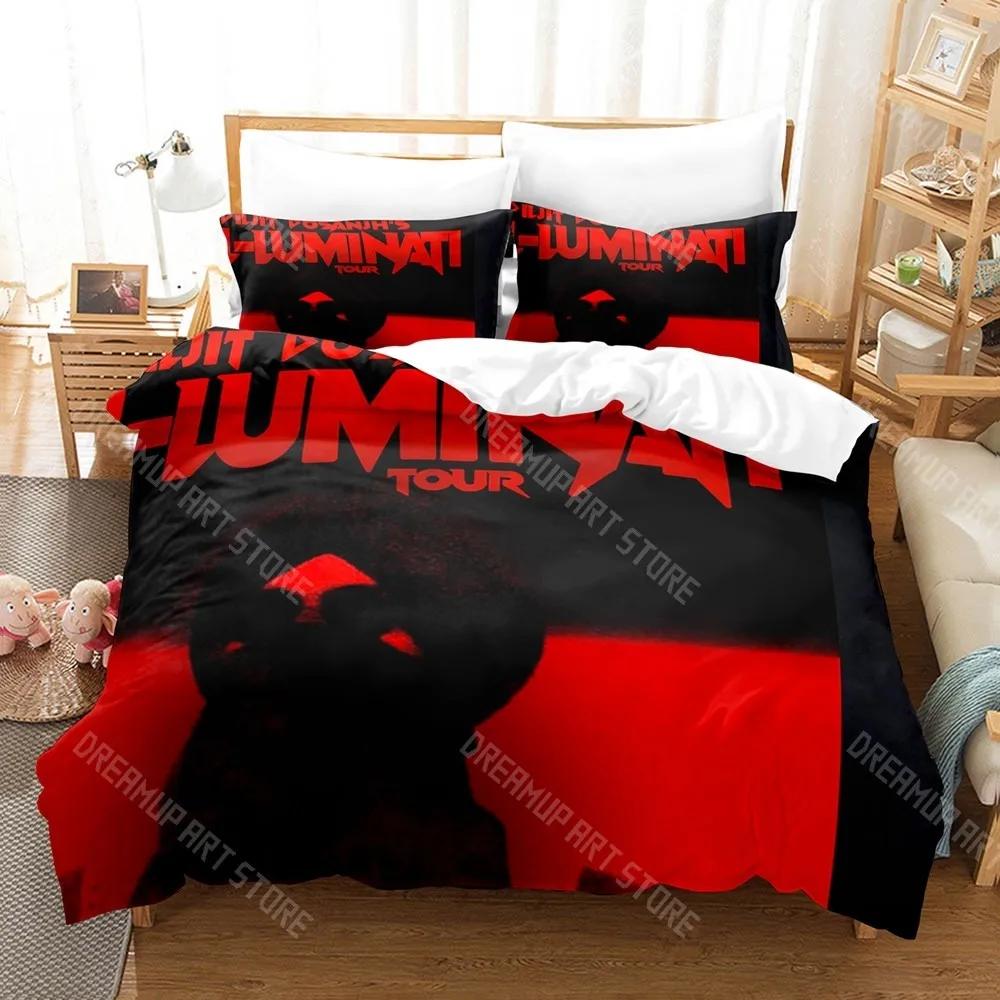 3D Print Dil-Luminati Diljit Dosanjh Bedding Set Single Twin Full Queen King Size Bed Set Aldult Kid Bedroom Duvetcover Set