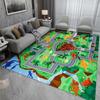 Baby Crawling Play Mat Car Play Mat for Boys and Girls Highway City Theme Park Rugs for Kids Toy Cars Kids Playroom Rugs
