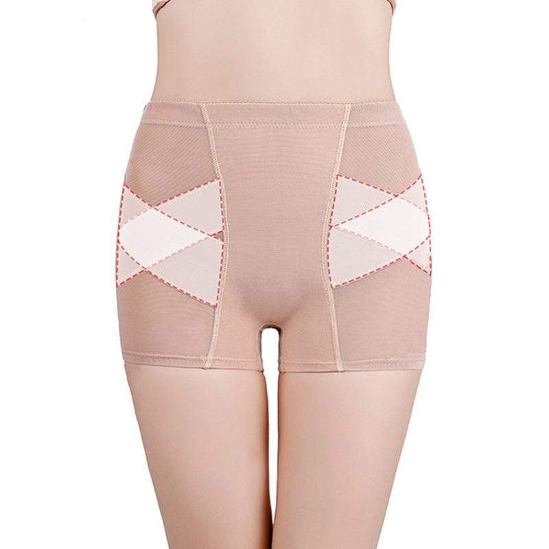 Трусики-шейпер с завышенной талией и большой накладной попой, женские утягивающие шорты для подтяжки ягодиц с подкладками пуш-ап, корректирующее белье для бедер