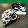 Halloween Ghost Skull Star Acrylic Wool Hat Trendsetting Design For Cold Weather