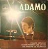 7-дюймовая пластинка ADAMO Pauvre Verlaine EGF1025 LA VOIX DE SON 1968 Франция Поп Б/у