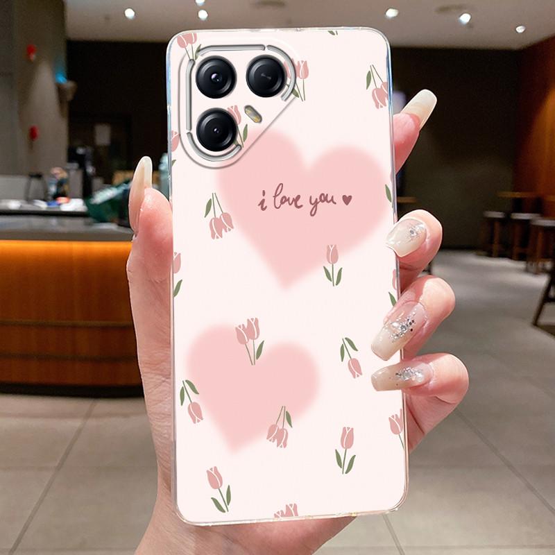 Для Tecno Pova 7 Pro LJ8 Чехлы Pova7 Ultra LJ9 Neo LJ6 LJ7 Funda Цветок Бабочка Чехол для Телефона Мягкий Силикон Прозрачный ТПУ Чехол