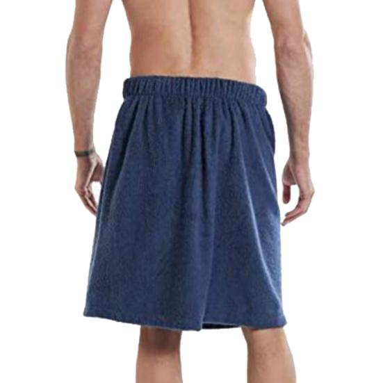 Мужской халат, банное полотенце, регулируемая эластичная талия, домашняя одежда, ночная рубашка, карман, для спорта на открытом воздухе, для плавания, тренажерного зала, спа-полотенца