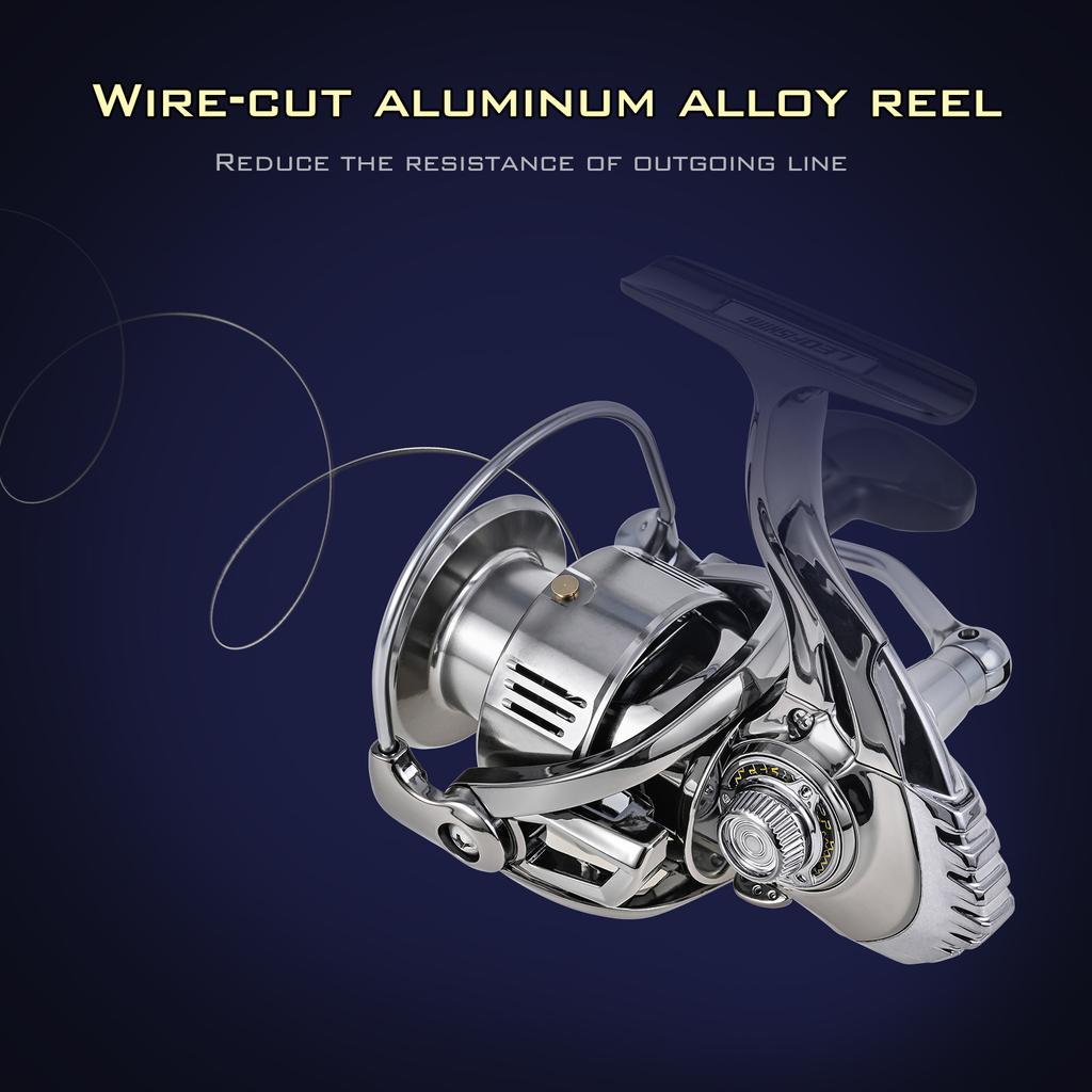 Рыболовная катушка с подшипником 13 + 1, гладкая мощная спиннинговая катушка для соленой и пресной воды