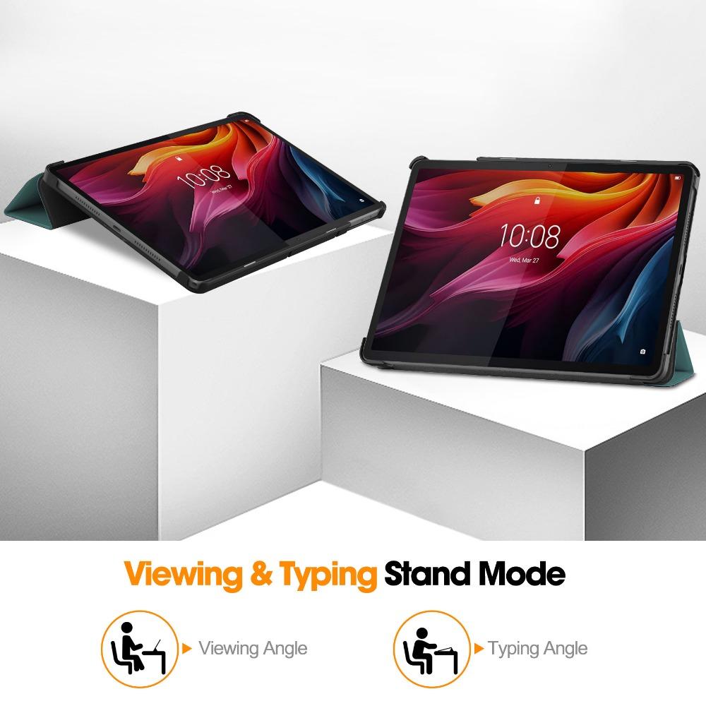 Чехол для Lenovo Tab K11 Plus 11,45 дюйма Премиальный чехол-подставка из ПУ кожи для планшета K11 Plus с функцией автопробуждения/сна