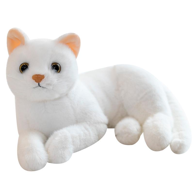 Новая милая плюшевая игрушка-кошка, кукла, питомец, кошка, домашний автомобиль, детский подарок
