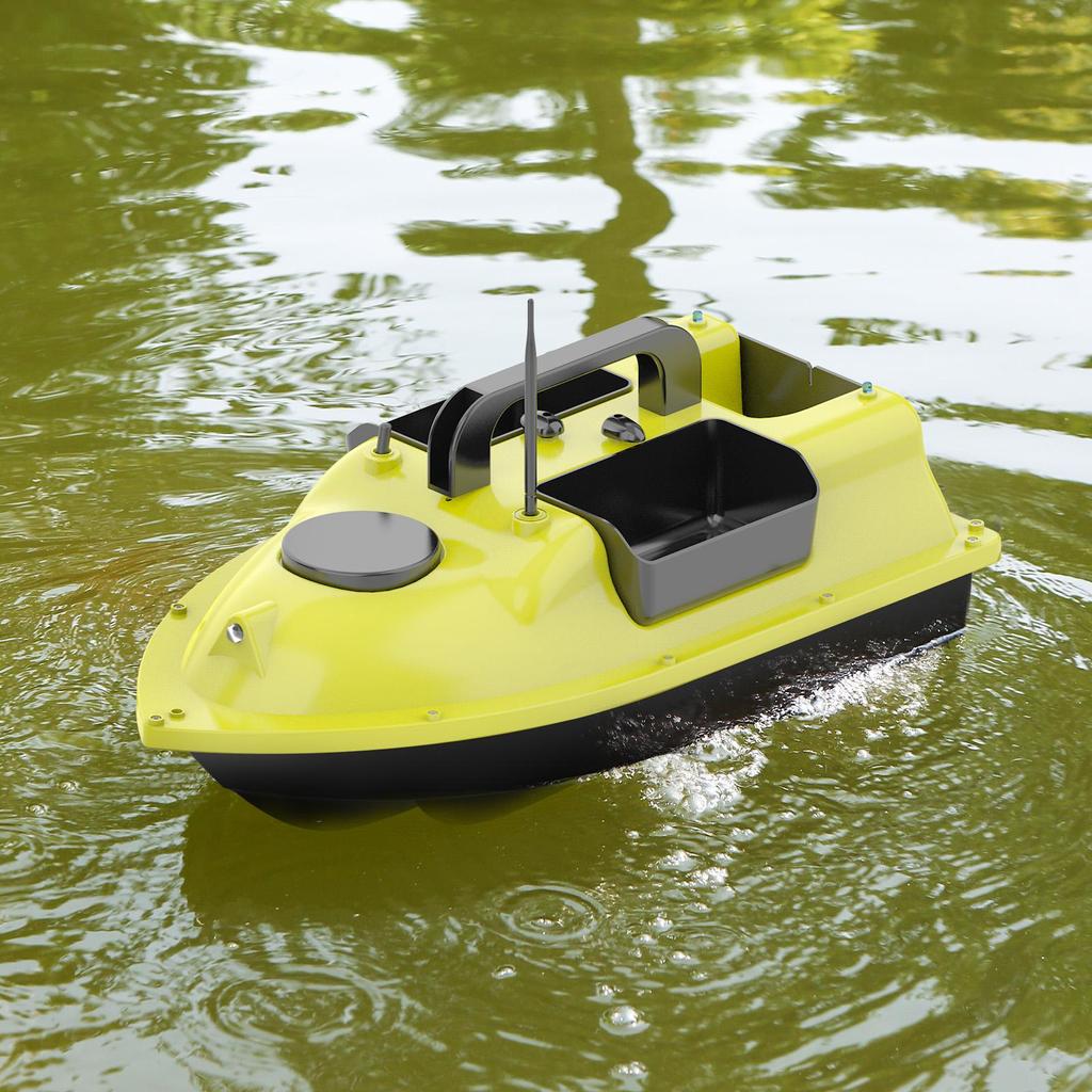 GPS Fishing Bait Boat with 3 Bait Containers Automatic Bait Boat with 400-500M Remote Range