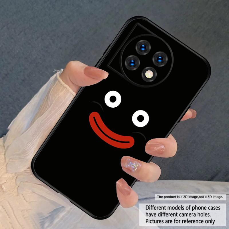 Два белых круглых глаза Для OnePlus 8 9 11 12 13 10 Pro 9RT 8T 12R Ace 3 5 2V Nord CE 4 Lite N20 30 200 силиконовый мягкий чехол для телефона