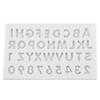 Letters Shape Silicone Cake Fondant Chocolate Molds Decorating Tool