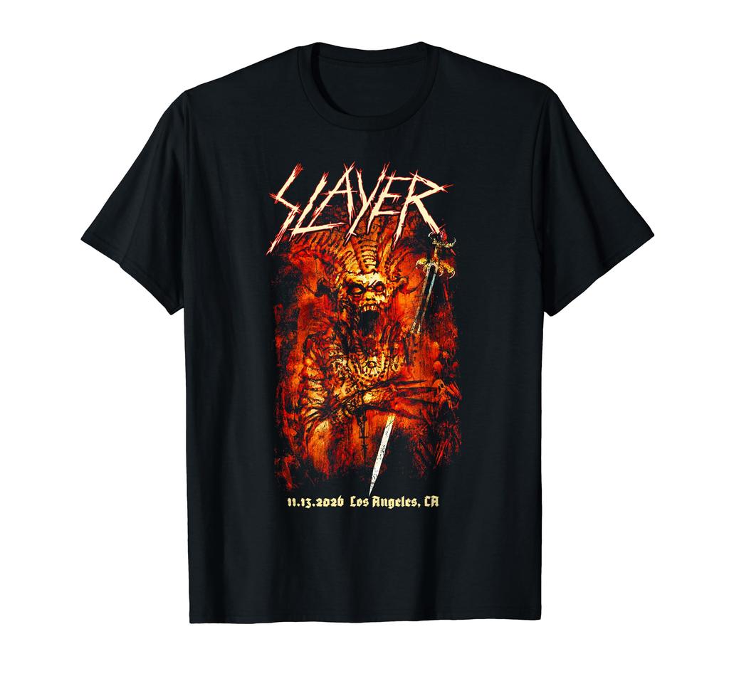 Reign In Blood 40th Anniversary 2026 Los Angeles Slayer T-shirt