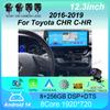 12,3-дюймовый Android 14 для Toyota CHR C-HR 2016 2017 2018 2019 мультимедийный видеоплеер QLED 8G 256G автомобильное радио DSP Auto Carplay RDS