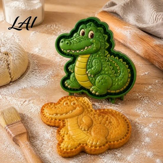 Hummingbird Pattern Pastry Press Holiday Mini Hand Pie Molds Animal Filled for Baking Durable Plastic Baking Molds Reusable Non-Stick Dough