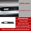 Real Carbon Fiber For Ford Mustang 2015-2022 Center Console Gear Shift Panel Trim Cover Tuning Stickers Car Interior Accessories