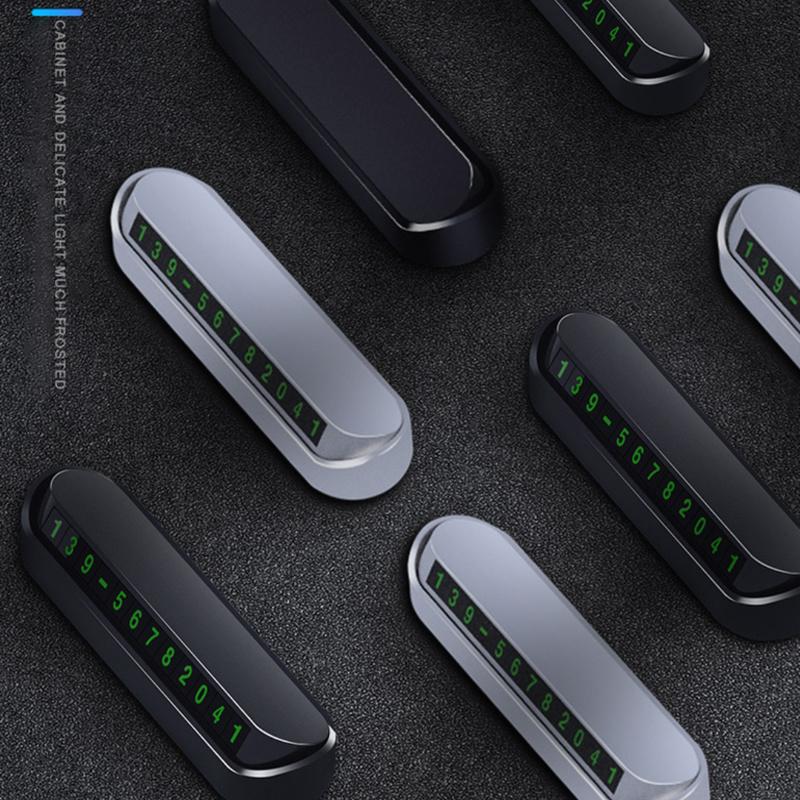 Карта временной парковки автомобиля, номер телефона, номер телефона, номер телефона, остановка парковки, автомобильные аксессуары, Стайлинг автомобиля