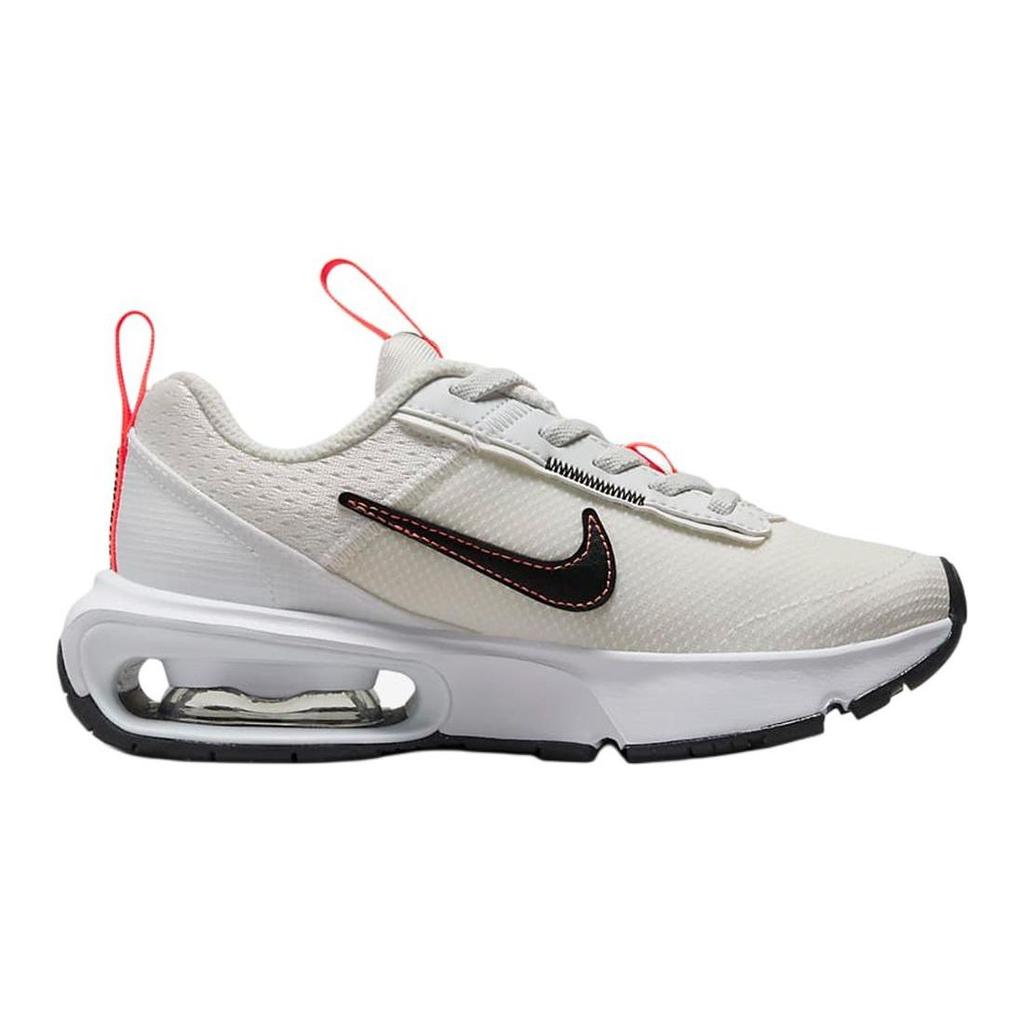 Nike Air Max Interlock Lite GS белые гипер оранжевые черные детские кроссовки кремовые саммит-белый DH9393-105