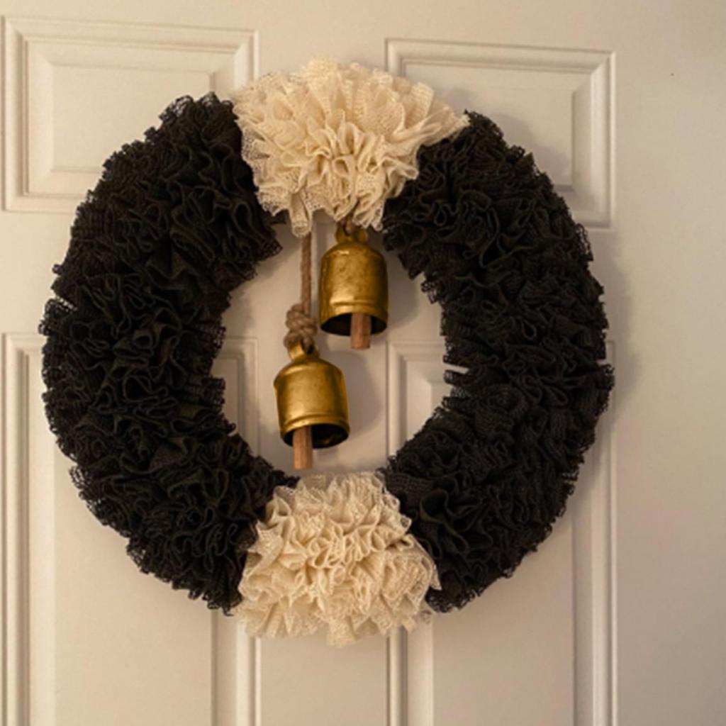 Изделия ручной работы, потертые деревенские металлические подвесные колокольчики для коров