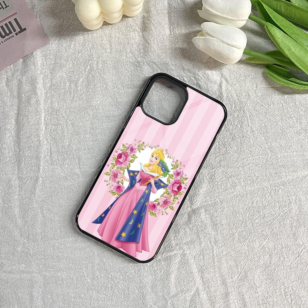 Чехол для телефона Спящая красавица Аврора для Iphone 16 15 14 13 12 11 Pro Max Mini 8 Plus Se Xr X Xs Fundas Чехол PC+TPU