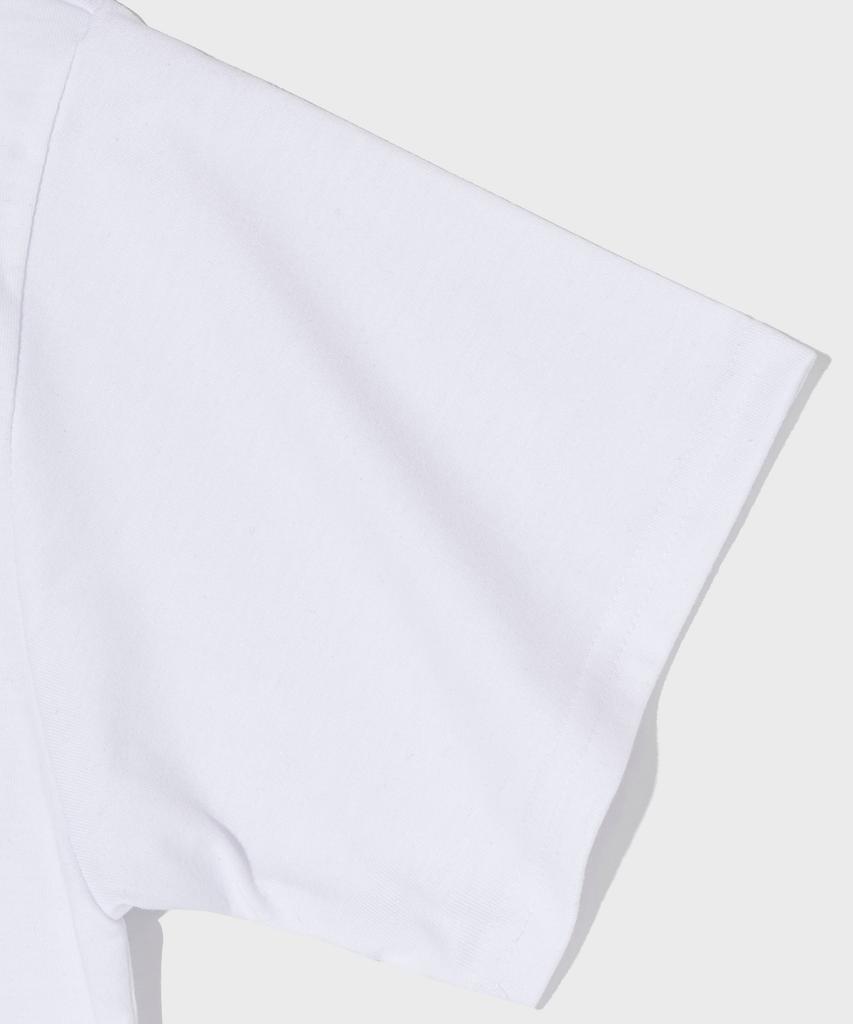 TAILOR STUDIO Rm Logo Short Sleeve T-Shirt (White)