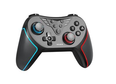 Контроллер QISI Switch с задним OLED-дисплеем Hall, Беспроводной Bluetooth и Гироскопом, Эффект 2/Switch, Кнопки, Совместимый, Подключение, Вибрация,