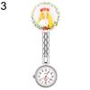 Numeral Analog Quartz Clip-On Fob Nurse Doctor Hanging Luminous Pocket Watch