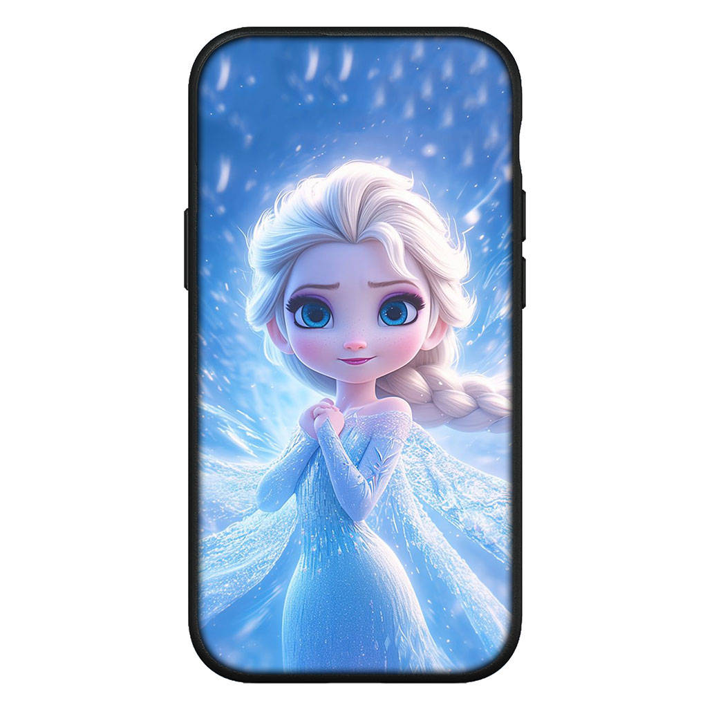 For Samsung Galaxy S24 S23 iPhone 16 15 14 Xiaomi Redmi Note 13 12 11 10 8 Plus 9 Pro Max X XR 14CPhone Case Poster Elsa Anna Olaf OPPO Huawei Cover