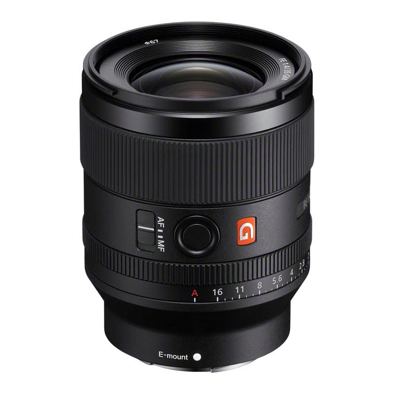 Sony SEL35F14GM Lens FE 35mm GM Premium G Master Series Prime Lens - Full-Frame F1.4 -
