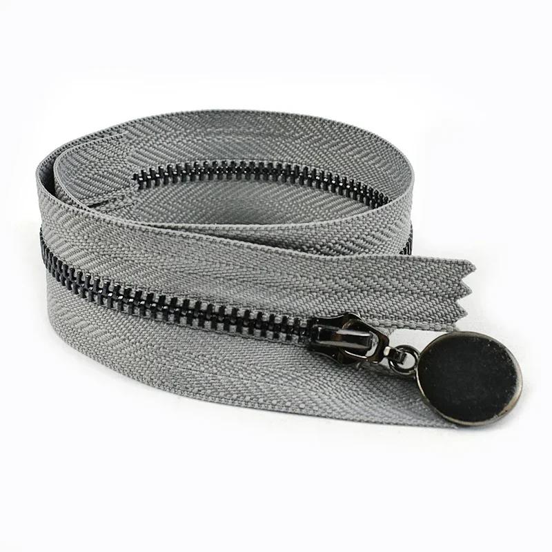 Meetee 3/5 шт. 3# Металлический набор для ремонта молнии 15-30 см с закрытым концом 40-70 см с открытым концом Молния для одежды Карман DIY Молнии Швейные аксессуары
