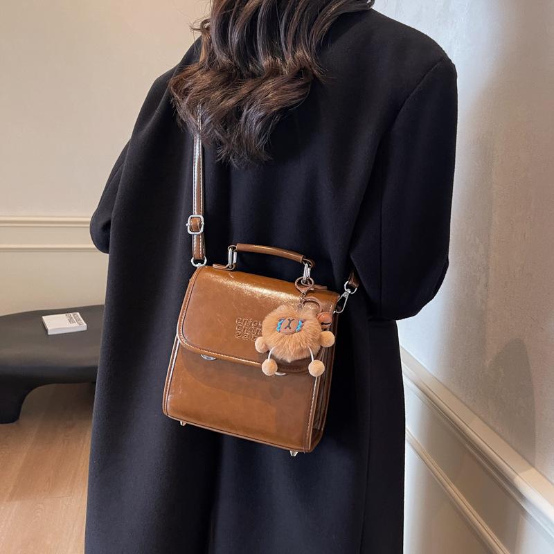 High Sense Retro Travel Backpack Women 2025 New Fashion Schoolbag College Students Go Shopping Hand Carry Backpack