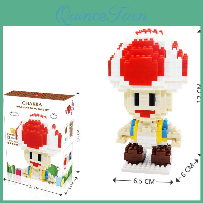 Пластиковая головоломка Super Mario Bros для детей, развивающий конструктор, подарок