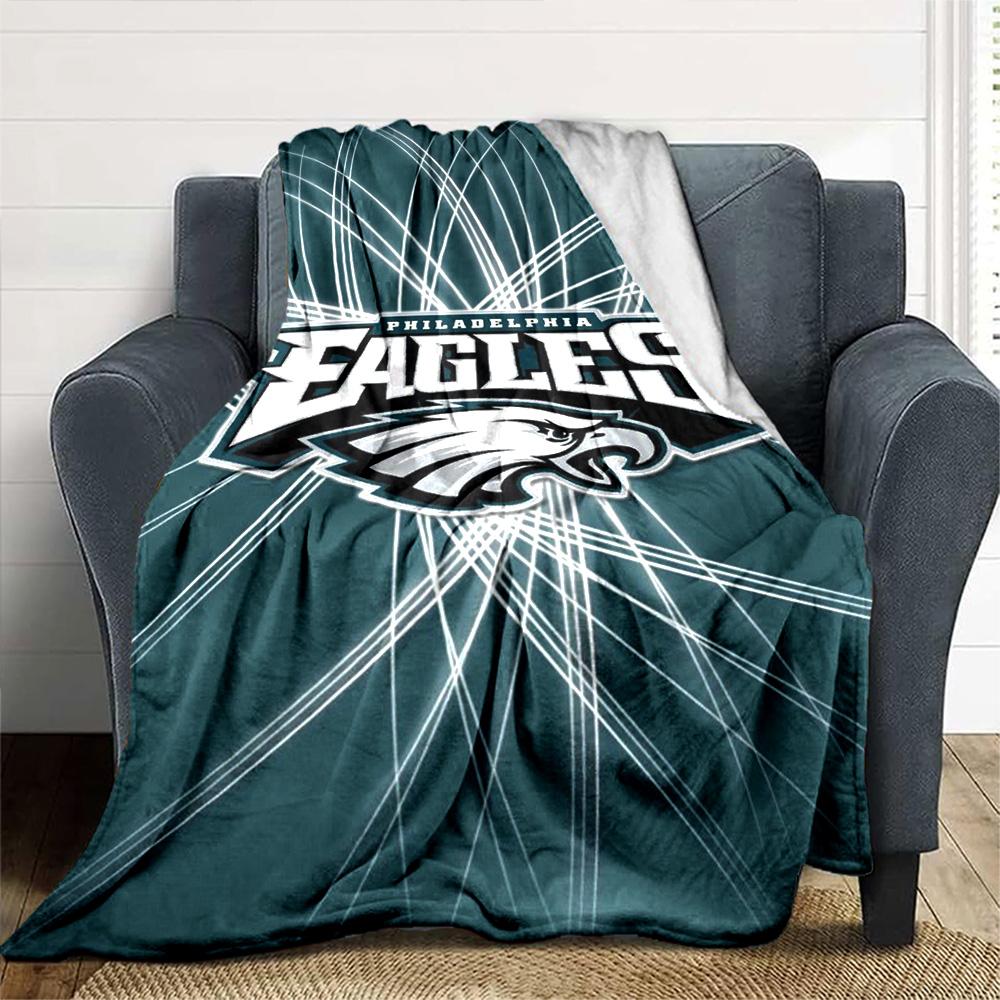 Philadelphia Eagles Blanket Comfortable Great For Seaside Chair Picnics Allseason Use Stylish Decor Unique Gift For Family And Friends Camping