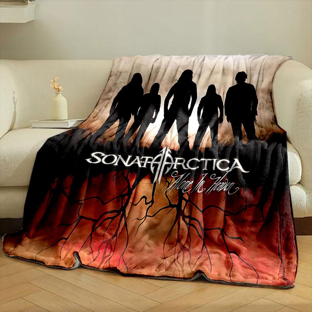 Sonata Arctica Silhouette Design for all seasons blanket lunch break throw gift