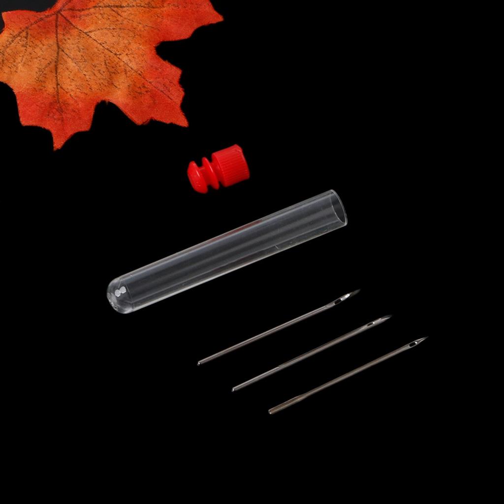 3 шт. швейных игл из нержавеющей стали для скоростного швейного шила для поделок своими руками