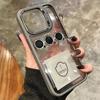 Transparent Shockproof Phone Case For iPhone 11 12 13 14 15 16 Pro Max Plus Clear Bracket Lens Protection Cover