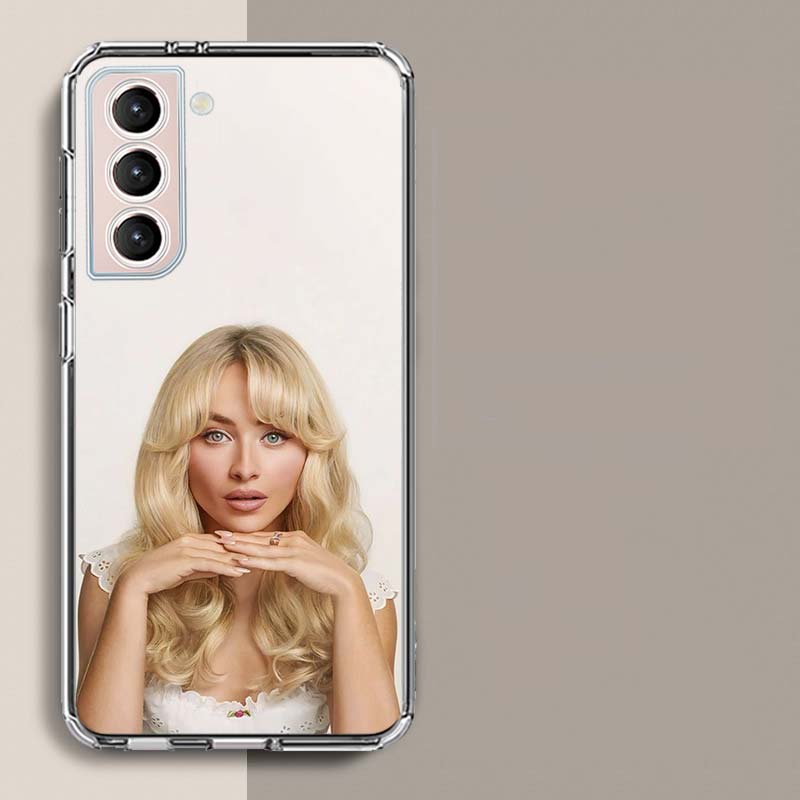 Чехол для телефона Singer S-Sabrina Carpenter для Samsung Galaxy S25 Edge S24 S23 FE S21 S20 S10 Plus S22 S26 Ultra Чехол Прозрачные Чехлы TP
