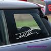 2 шт. Светоотражающая наклейка на автомобиль John Cooper Signature Для MINI JCW R56 R57 F55 F56 F57 R50 R53 R60 F60 F54 R55 R58