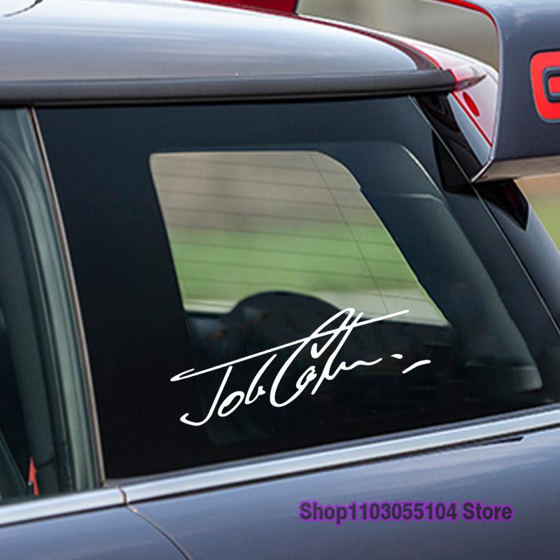 2 шт. Светоотражающая наклейка на автомобиль John Cooper Signature Для MINI JCW R56 R57 F55 F56 F57 R50 R53 R60 F60 F54 R55 R58