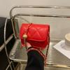 Mini Girls Chain Bag With Quilted Pattern And Trendy Chain Strap For Daily Use