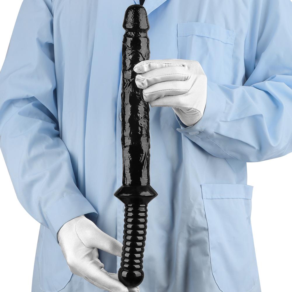 Черный ПВХ ручка дилдо мастурбатор анальная пробка фистинг секс игрушка большой член ремень на член лесбиянка БДСМ