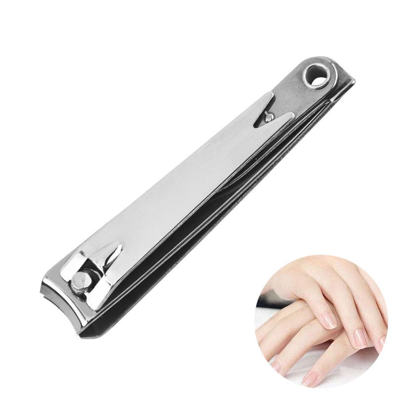 Большие многофункциональные кусачки для ногтей из нержавеющей стали с маленьким ножом