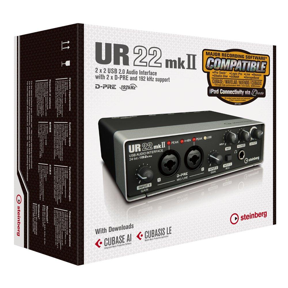 Steinberg Steinberg 2x2 Аудиоинтерфейс UR22mkII USB2.0 24 бит/192 кГц