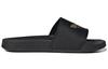 adidas Женские кроксы Adilette Lite 'Черный Матовый Золотой' Женские GZ6196