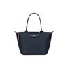 New Le Pliage City Cow Leather Portable Crossbody Bag, Shoulder Bag Women's Marine Blue 2605HYQ556