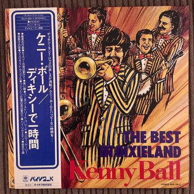 Виниловая пластинка KENNY BALL The Best In Dixieland SUX26Y PYE RECORDS 1977 Япония Джаз Б/у