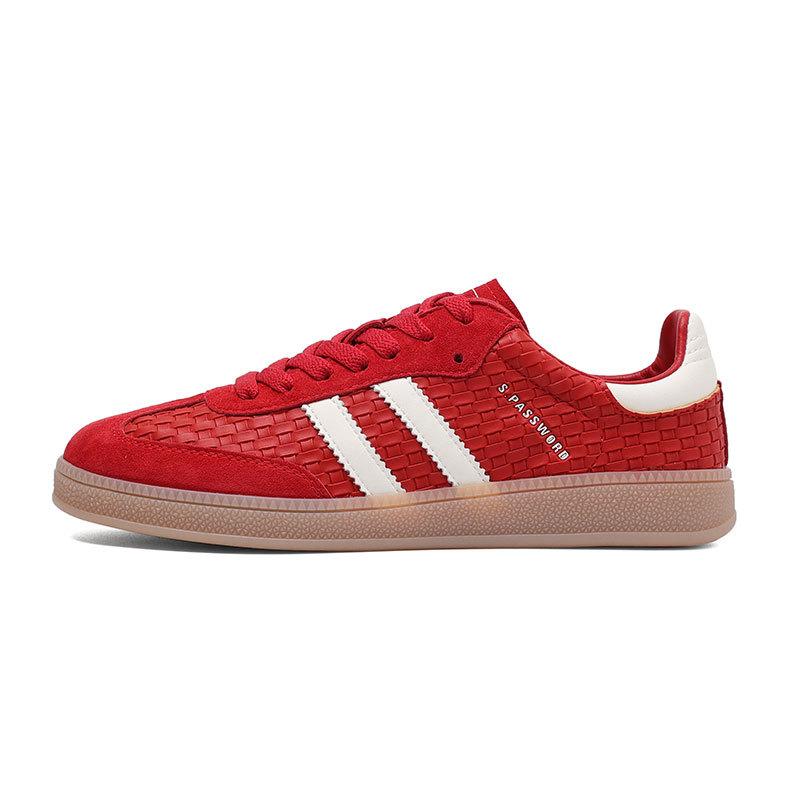 New Year's woven retro 2026 new non-slip sports inner height increase not tired feet versatile casual moral training shoes Forrest Gump shoes