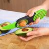 Multifunctional Avocado Cutter Corer Butter Fruit Slicer Peeler Pulp Separator Plastic Knife Kitchen Tools Gadgets Accessories