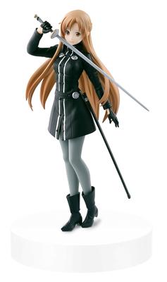 BANDAI Sword Art Online Фильм Порядковый Масштаб Асуна Фигурка Черный Мечник - - вер. (Приз)