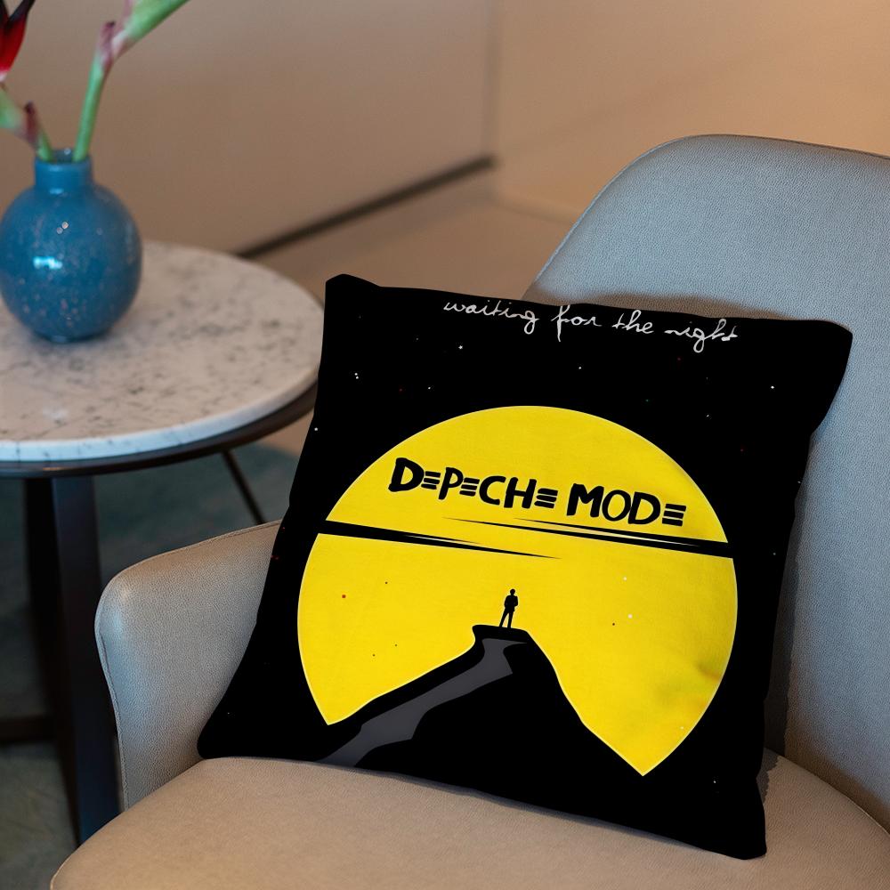 Чехол для подушки D-Depeche M-Mode Memento Mori 2-в-1 Двусторонний Плюшевый Чехол для Подушки | Автомобиль/Диван/Кровать | Идеальный Подарок