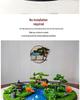 High-End Hotel Dining Table Flower Arrangement and Miniature Landscape Decor