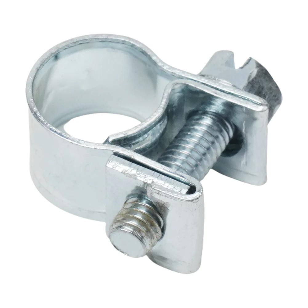 10pcs Hose Clamp Fuel Line Clamp Water Pipe Clip Seal Welding Clip For Fuel Gas Pipe Cable Coolant Radiator Anticorrosive