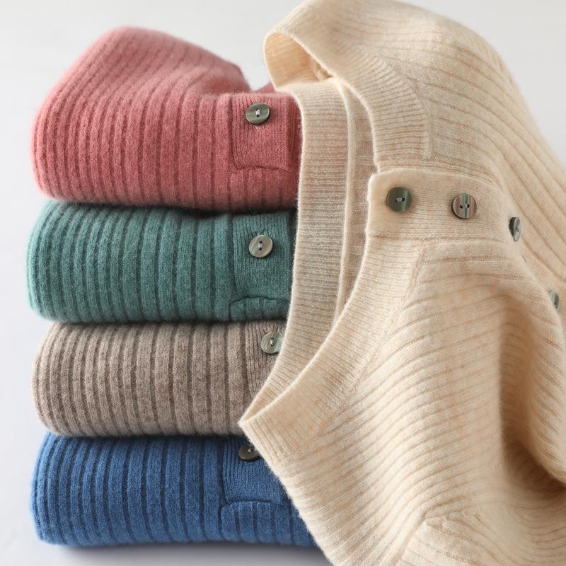 Autumn Women's Sweater Temperament Pullover Round Neck Regular Sweater Women's Knitwear
